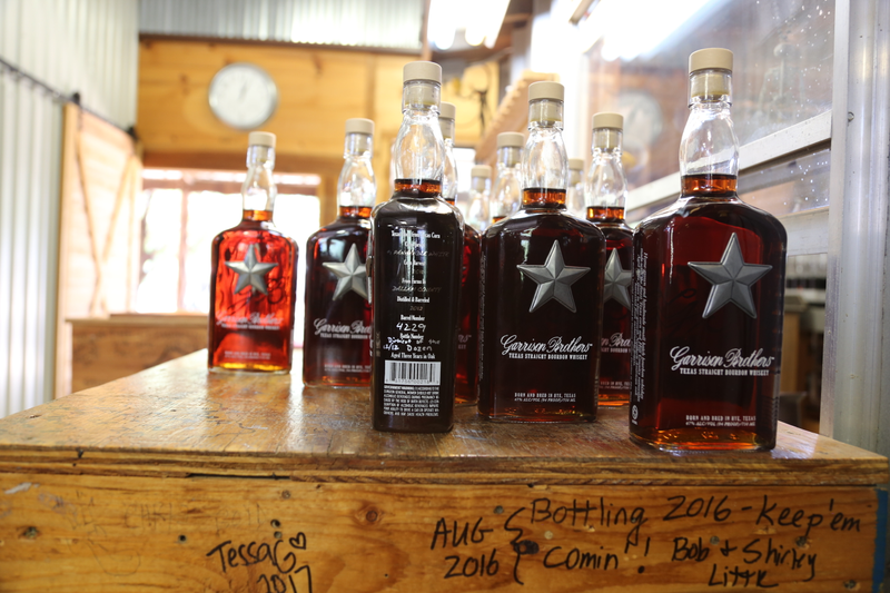 Barrel 4229 (yield: 12 bottles) ready for sealing